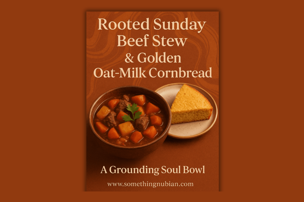 ✨ Sacral Sunday Beef Stew & Golden&nbsp;Cornbread